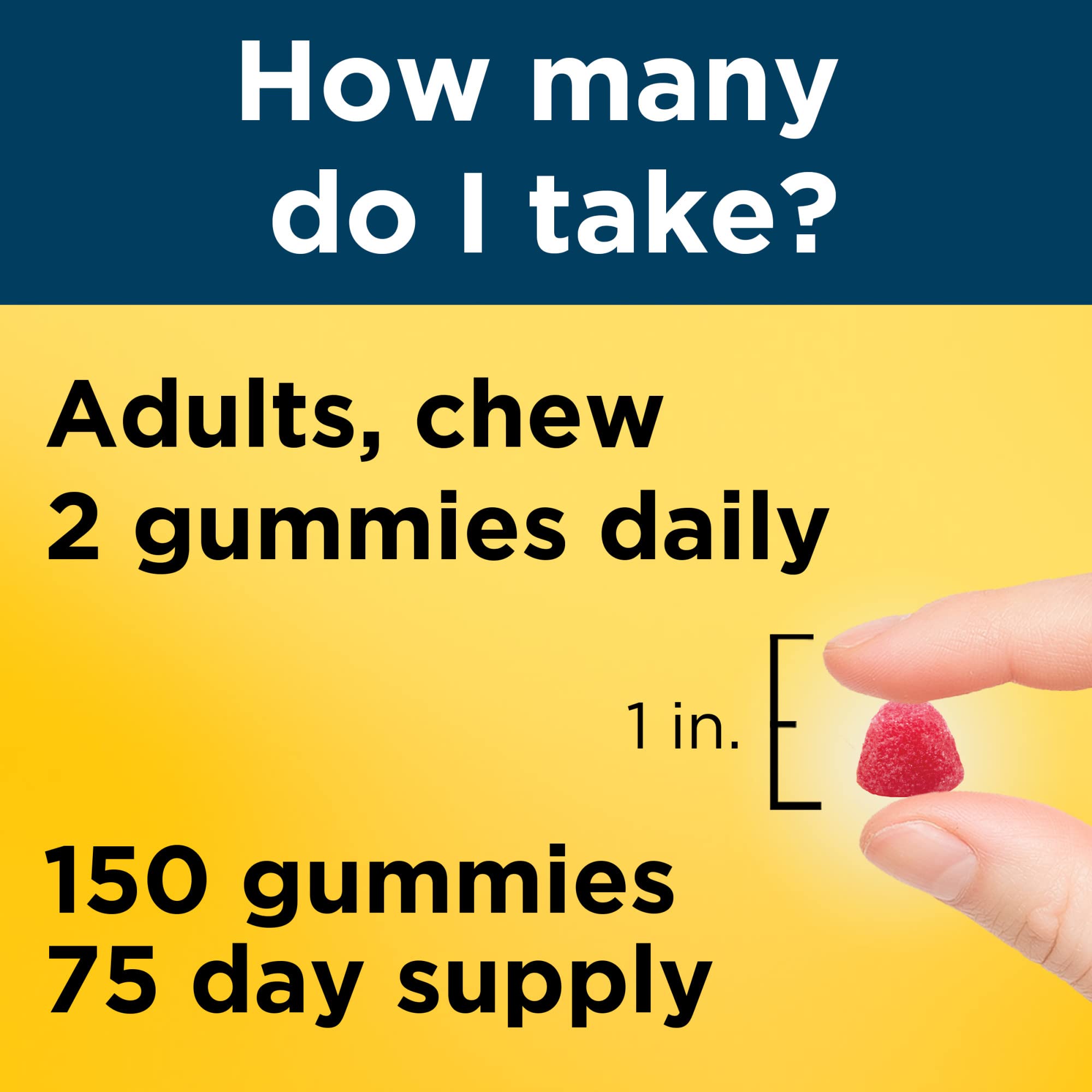 Nature Made Men's Multivitamin Gummies strawberry flavor bottle close-up for pleasant daily intake.