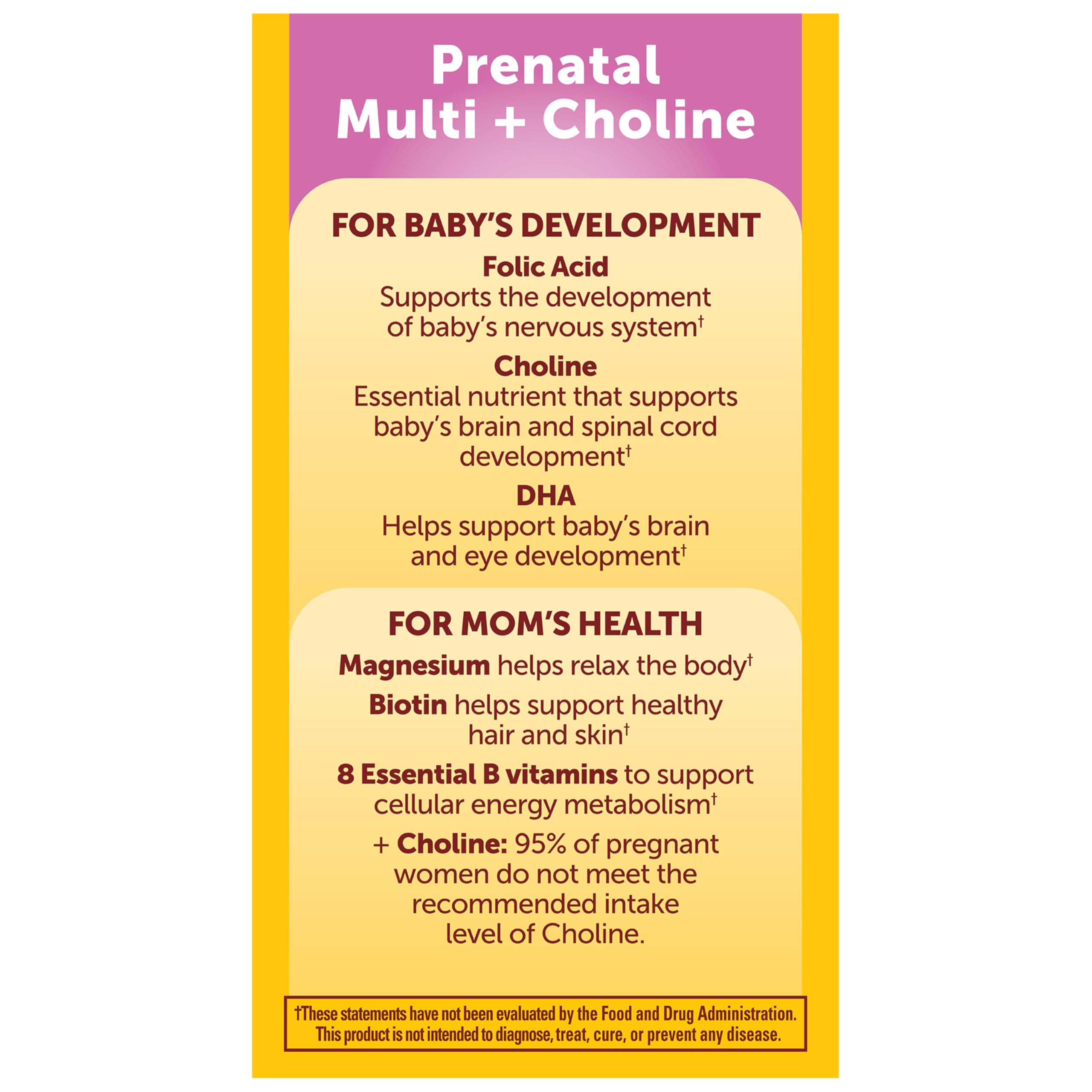 Nature Made Mom Baby Nutrition Scene: lifestyle image showing daytime use and calm routine.