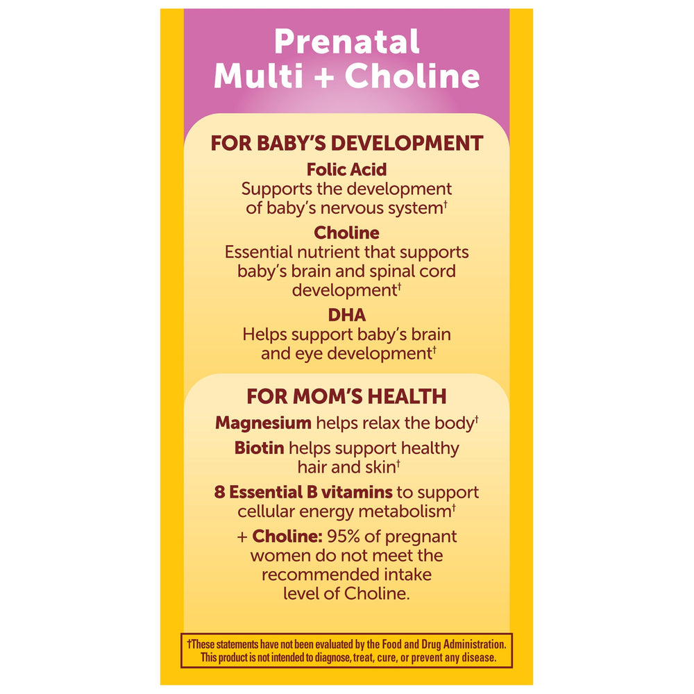 Nature Made Mom Baby Nutrition Scene: lifestyle image showing daytime use and calm routine.