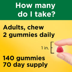 Nature Made bottle of Multivitamin + Omega-3 for easy, on-the-go daily use.