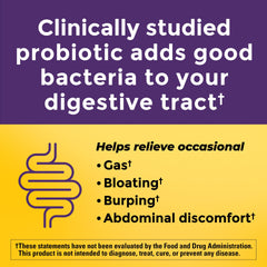 Close-up on Nature Made gummies showing mixed berry texture for easy digestion support.