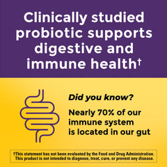 Nature Made Probiotics capsules closeup for easy daily use