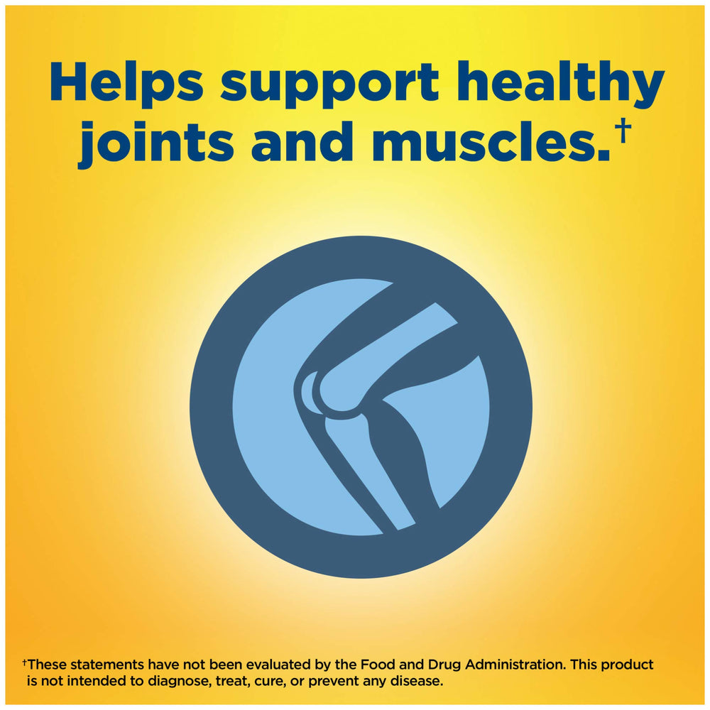 Nature Made TripleFlex MSM-750mg package highlight for connective tissue
