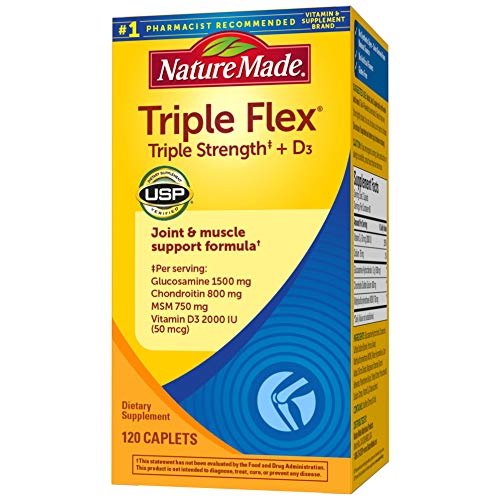 Nature Made TripleFlex USP-verified seal indicating quality standards