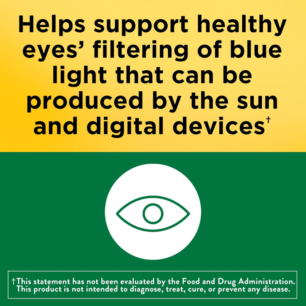 Nature Made Vision with vitamins C and E, zinc and copper for eye function