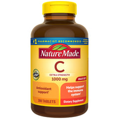 Nature Made Vitamin C 1000 mg bottle shown for daily immune support