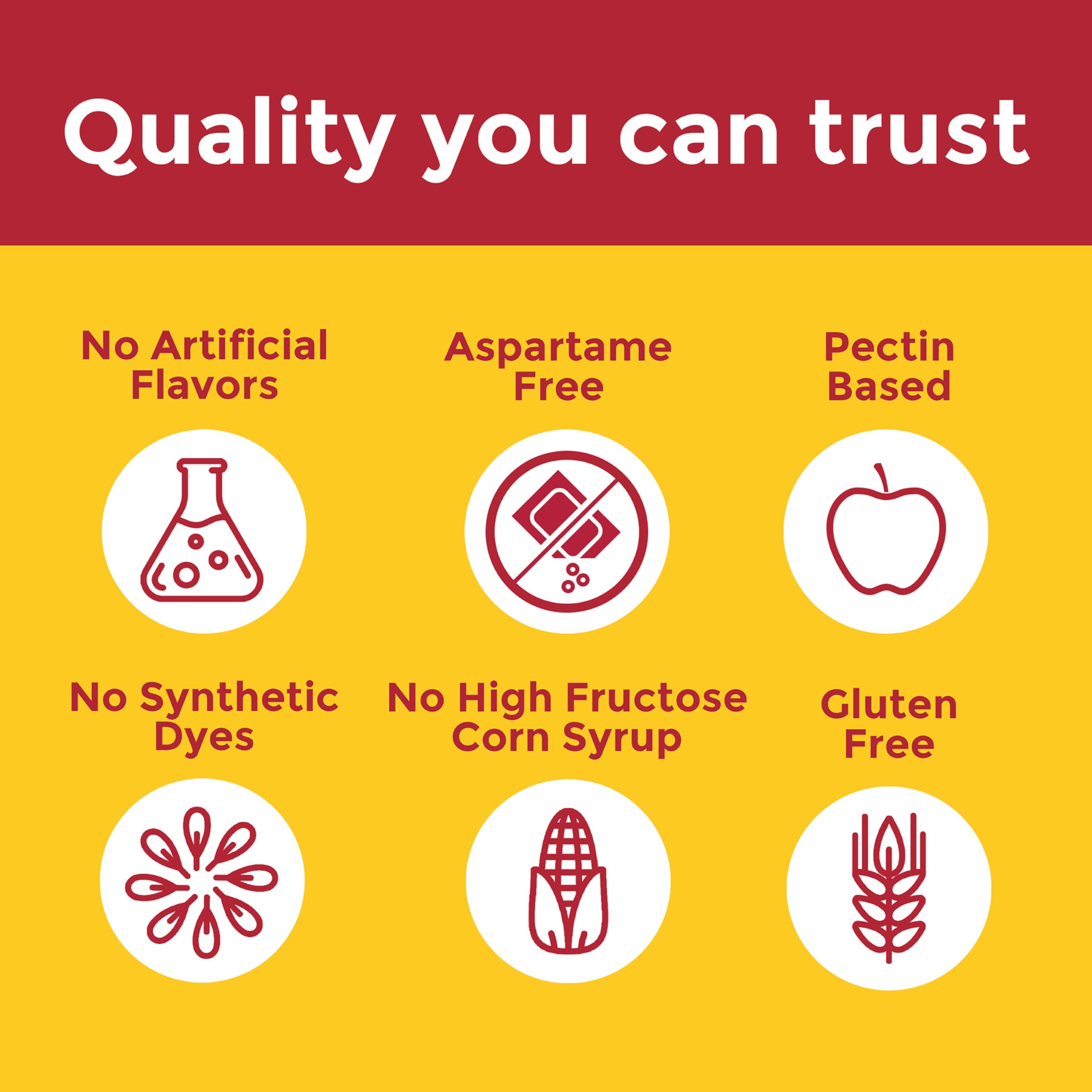 USP Verified seal on Nature Made Vitamin C Gummies package