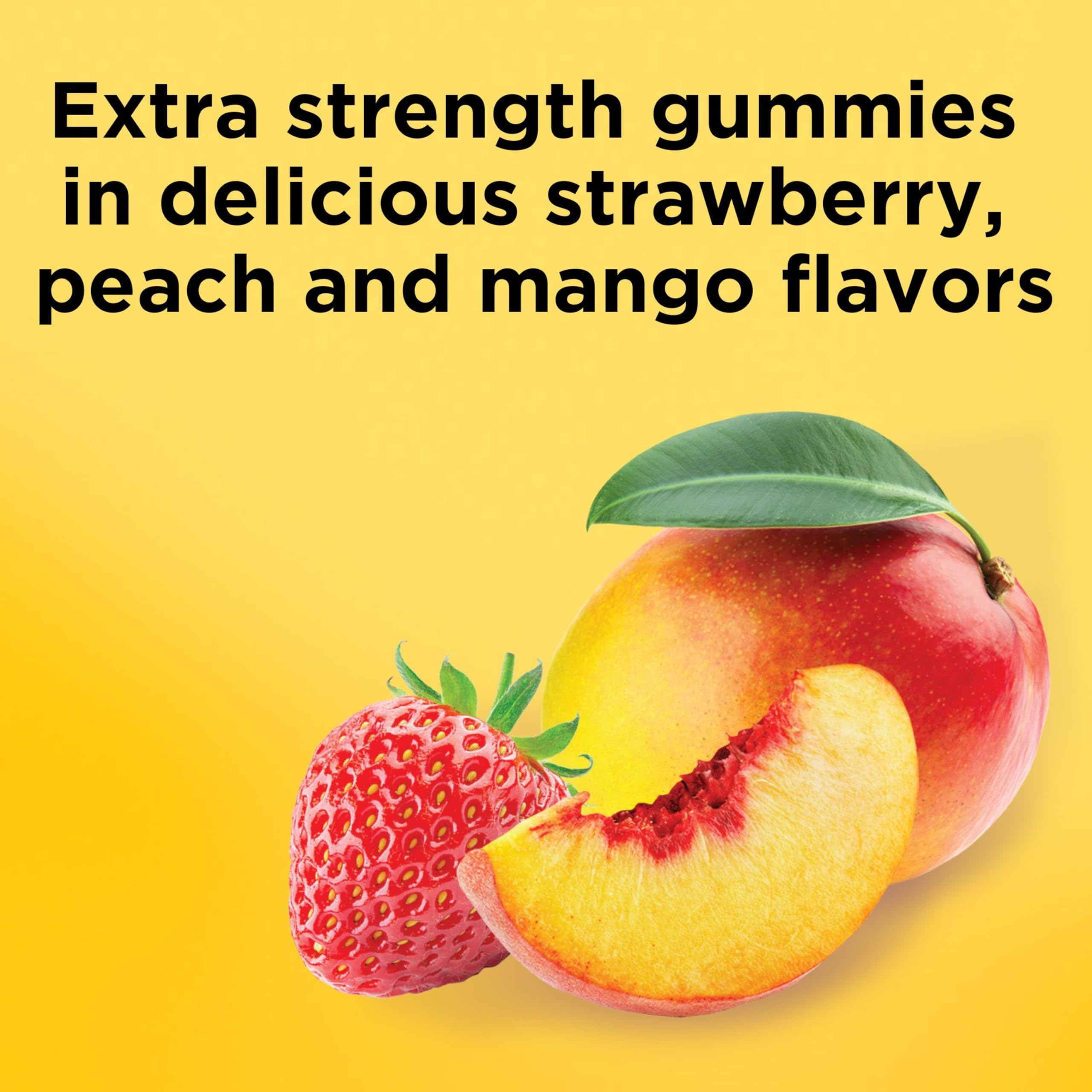 Nature Made Vitamin D3 gummies peach flavor – easy routine for calcium uptake and bone health.