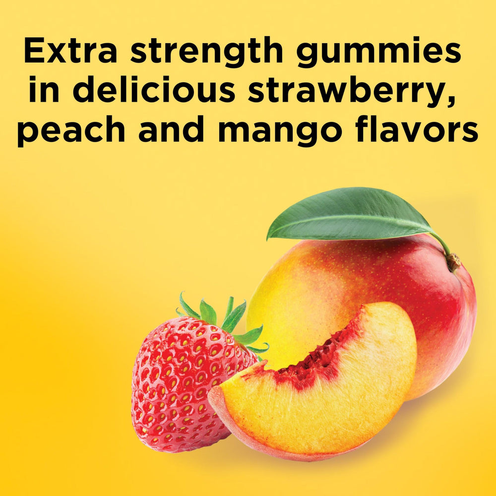 Nature Made Vitamin D3 gummies peach flavor – easy routine for calcium uptake and bone health.