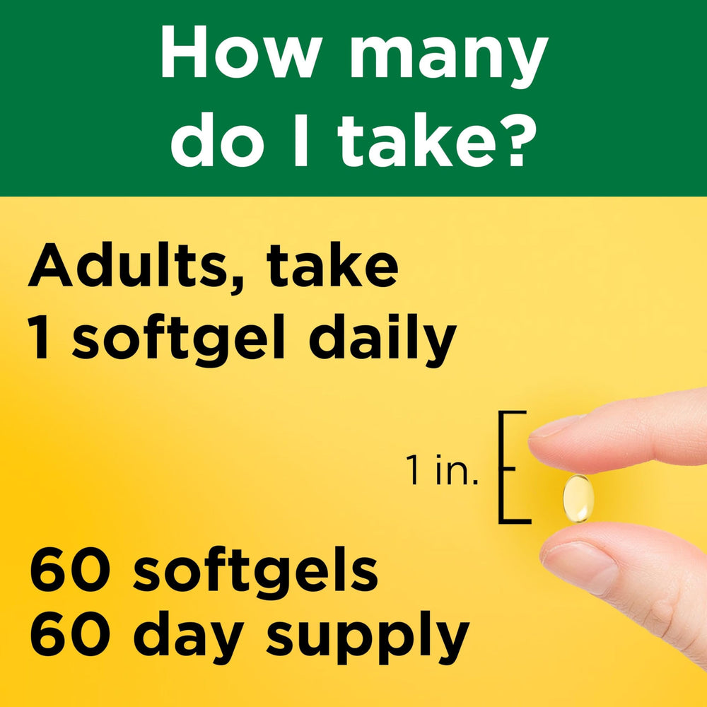 Nature Made Vitamin D3 gluten-free ingredients emphasize allergy-friendly formula