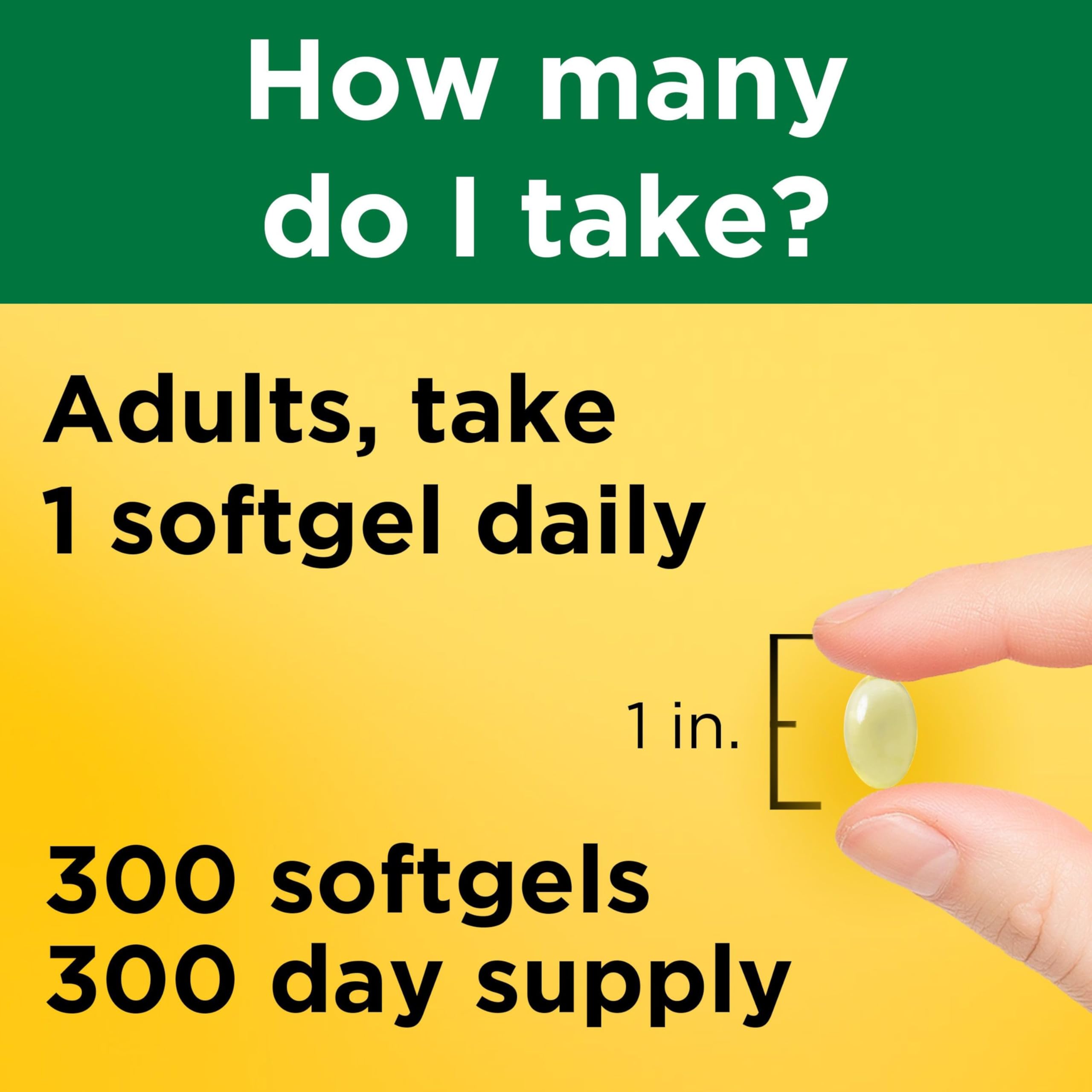 Nature Made Vitamin E 400 IU softgels gluten-free label communicating dietary suitability