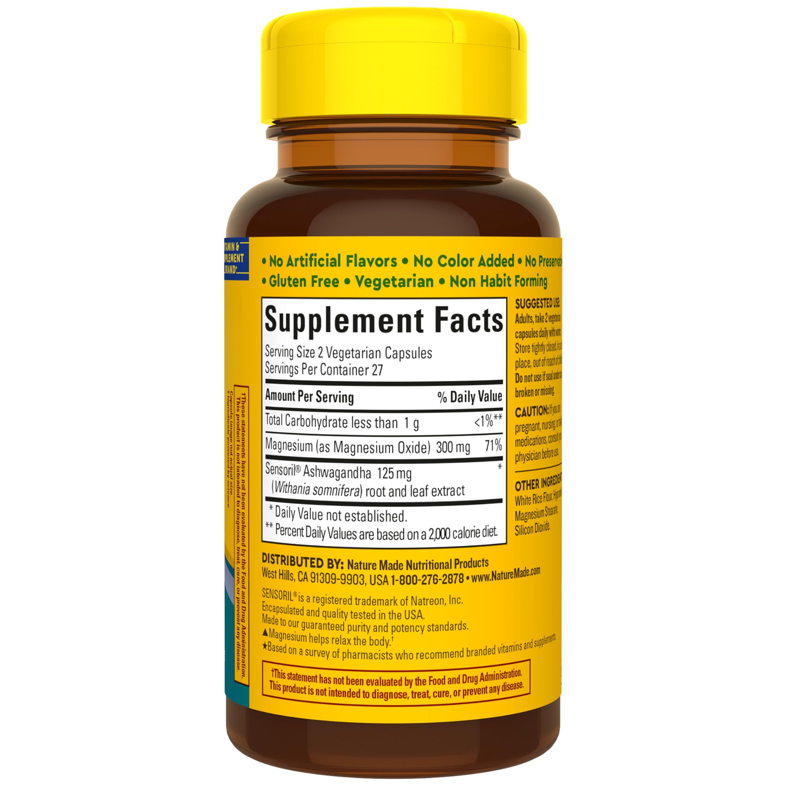 Wellblends Calm & Relax bottle ready for your daily relaxation ritual.