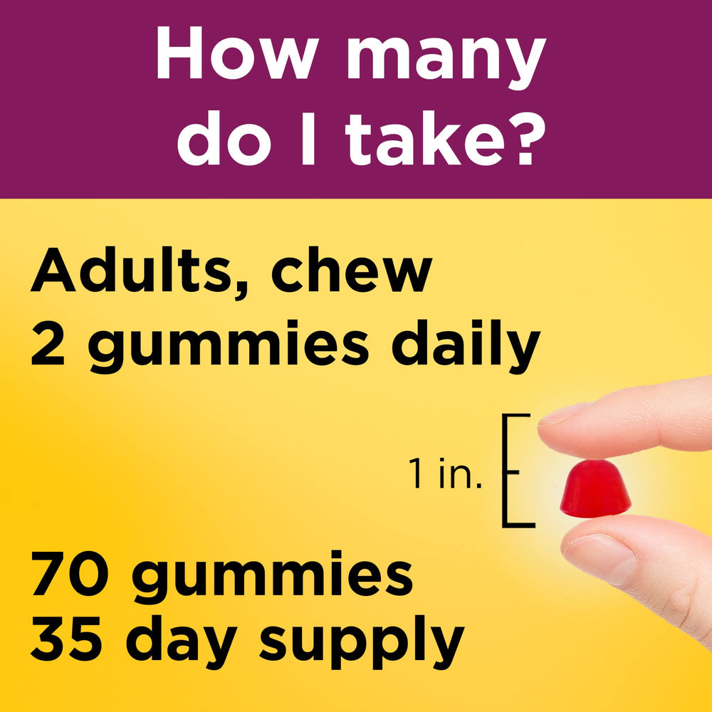 Nature Made Women's Multivitamin Gummies strawberry flavor packaging and taste