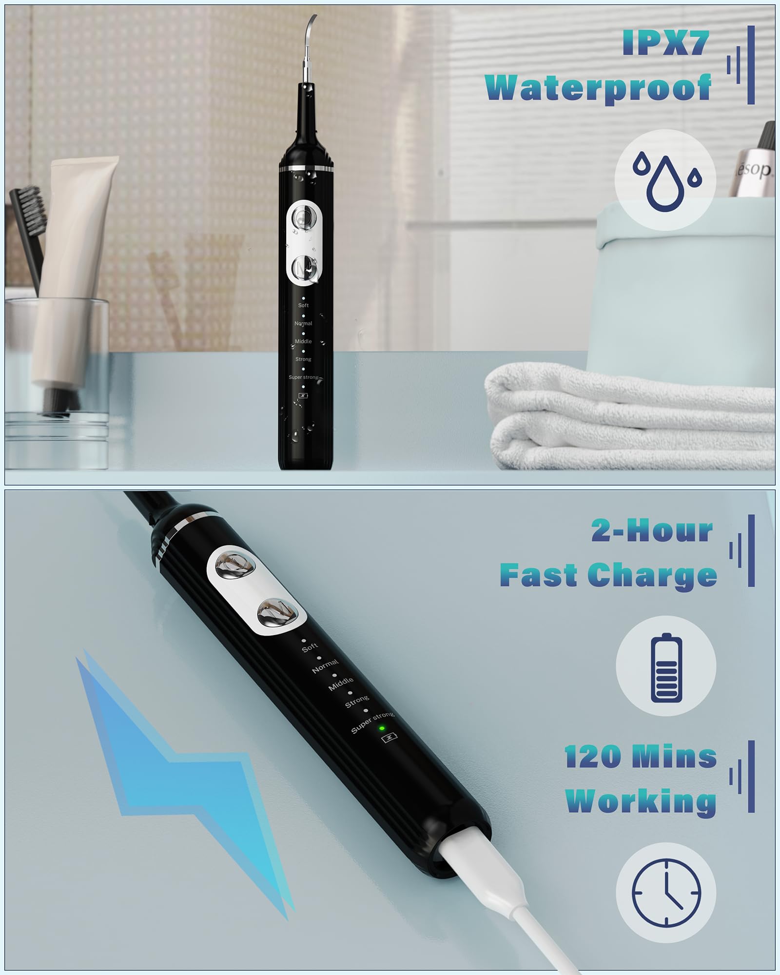 Nature Nerds dental mirror and probe included for complete home care
