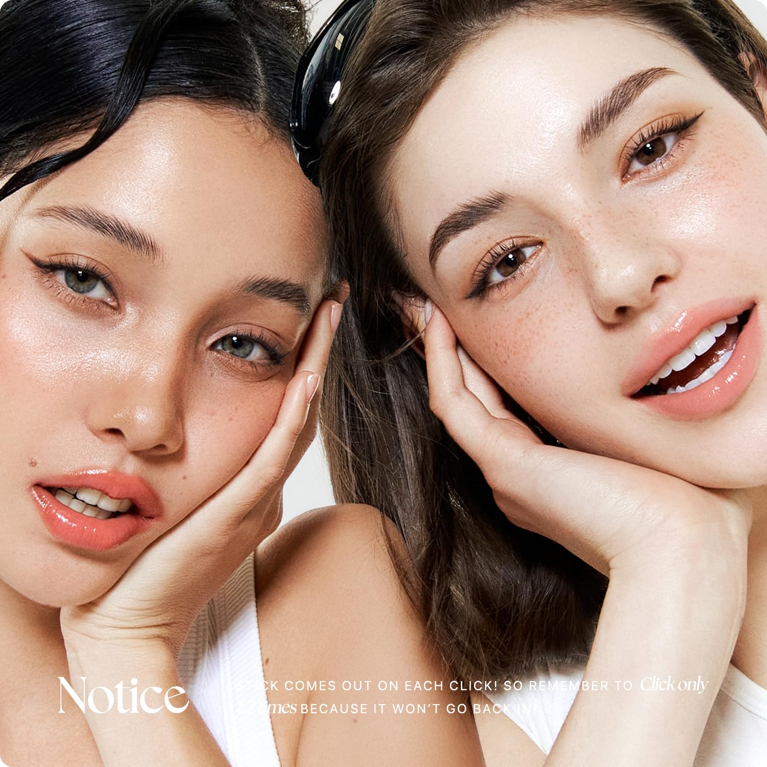 Nature Republic Honey Melting Lip 06 Coco close-up emphasizes glossy finish