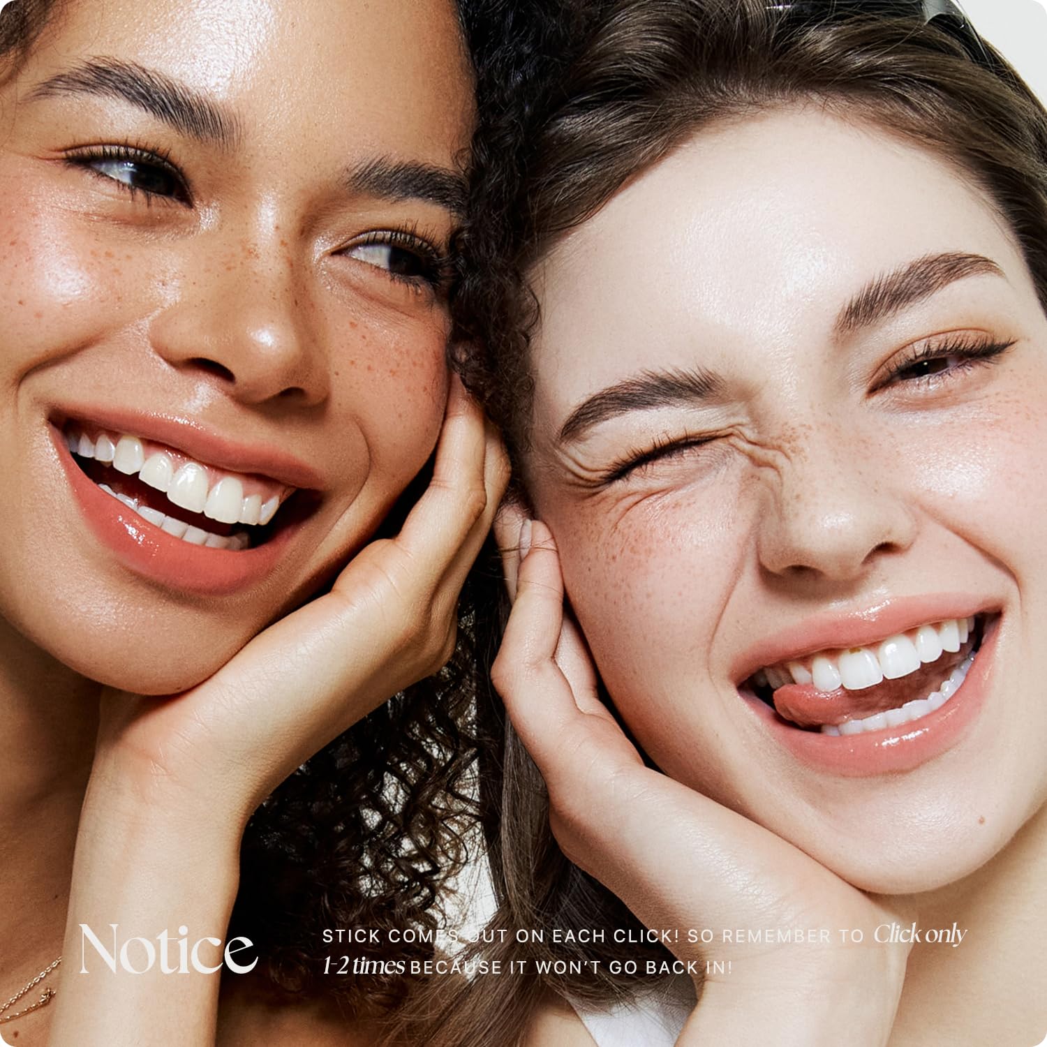 Nature Republic Honey Melting Lip Apricot lip swatch reveals sheer color and glow