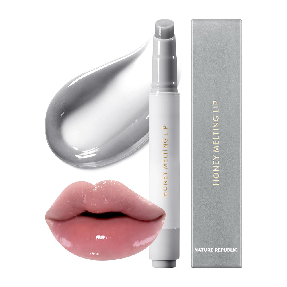 Nature Republic Honey Melting Lip Plumping lipstick stick for easy application