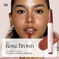Nature Republic Honey Melting Lip Rose Brown 20 delivers glossy glow and hydration.