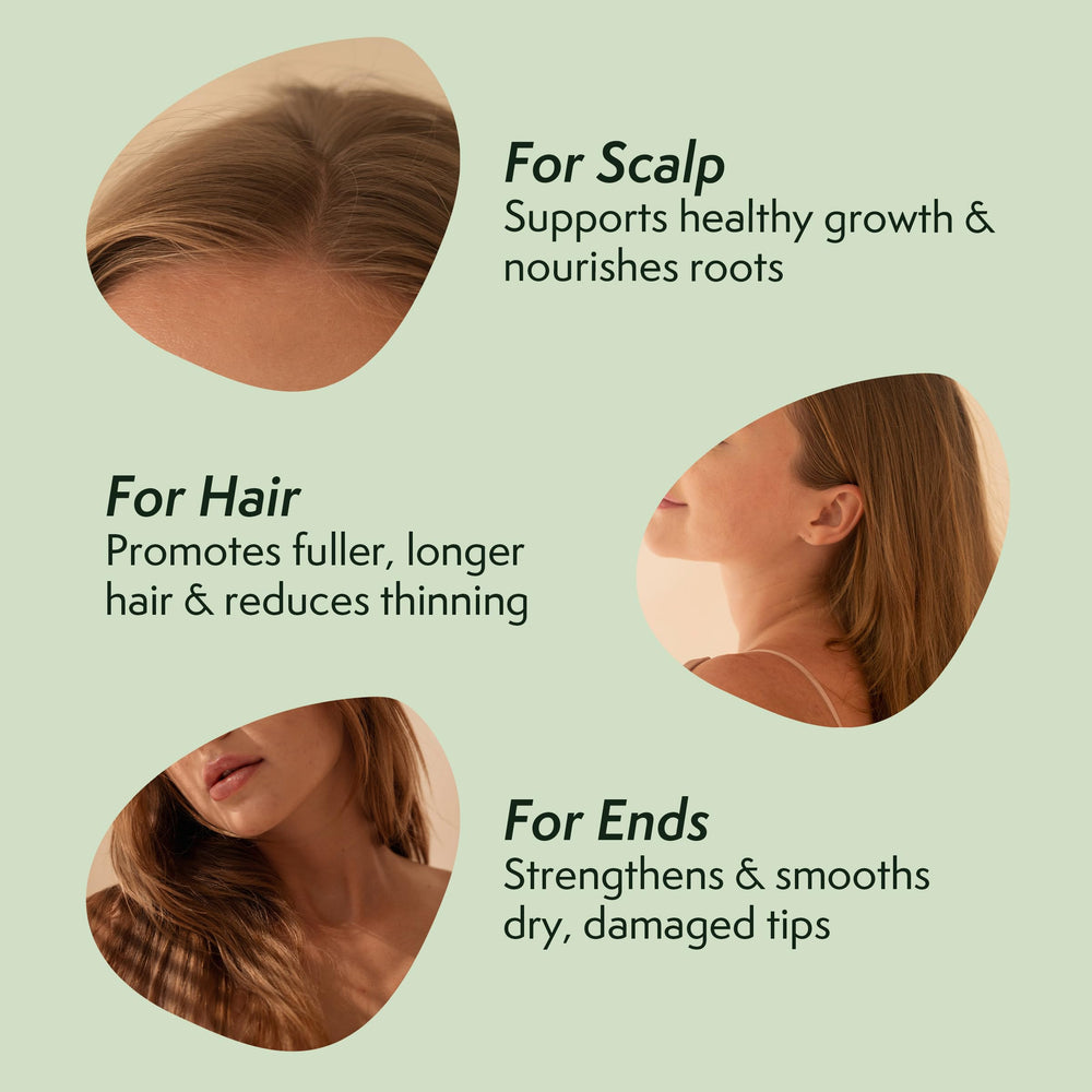 Nature Spell Rosemary Oil promotes longer-looking hair growth