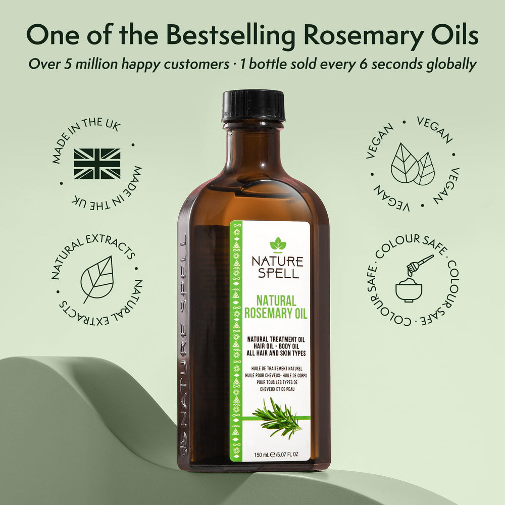 Nature Spell Rosemary Oil ideal for pre-wash routines