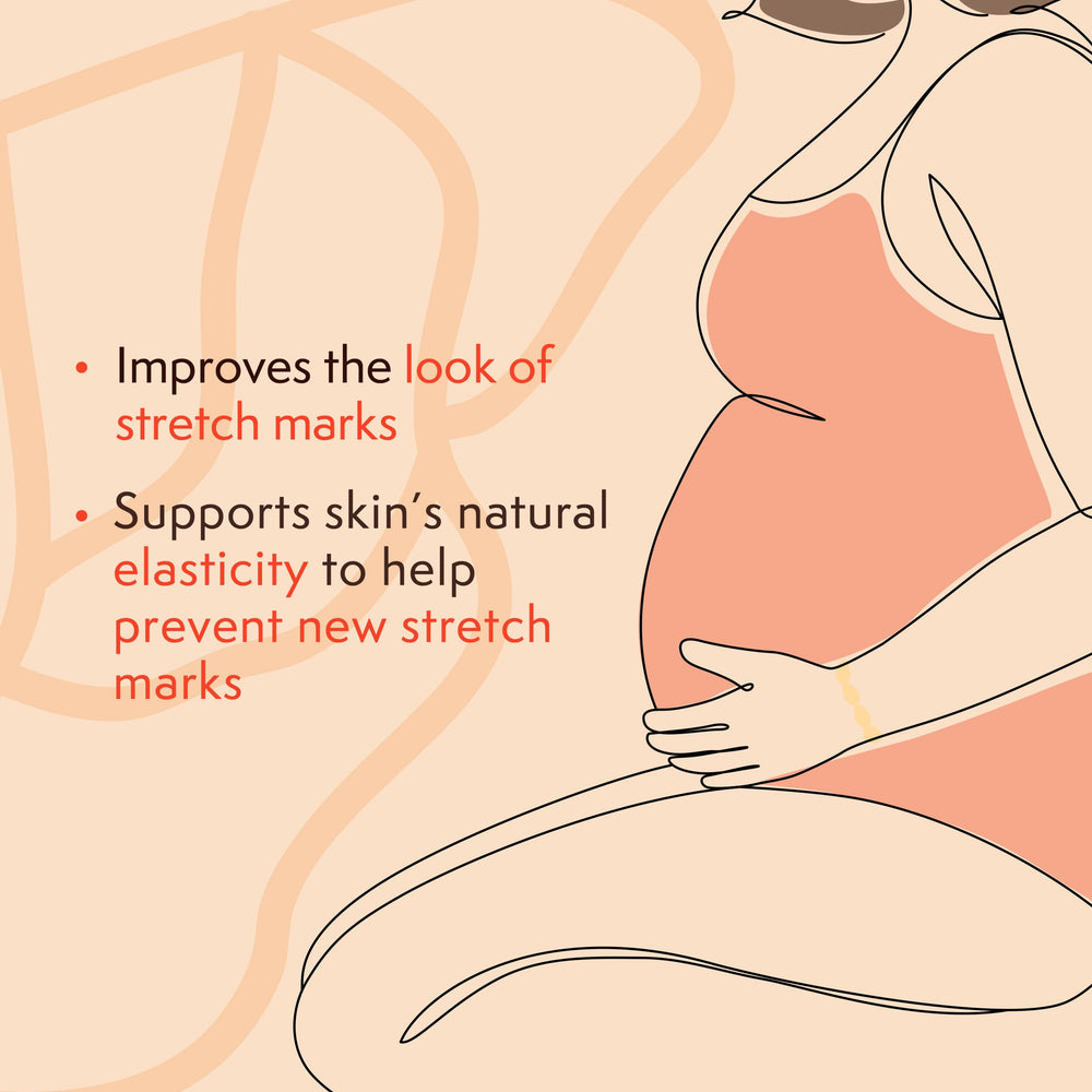 Nature Spell Stretch Mark Oil texture close-up reveals a silky finish.