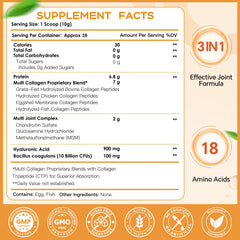 Nature Target collagen scoop in tub for easy daily servings