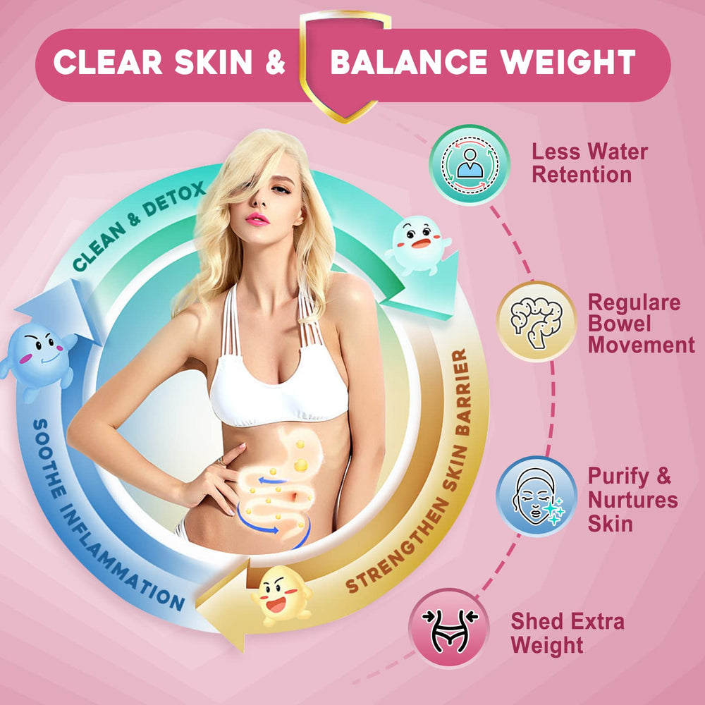 NATURE TARGET digestive-vaginal health balance concept shown.