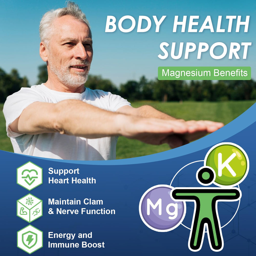 Nature Target magnesium glycinate 500mg ingredients panel demonstrates zinc and vitamin D3 synergy.