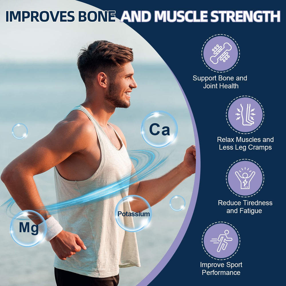 Nature Target Magnesium Powder dissolving in water to create a refreshment