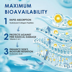 NATURE TARGET Marine Collagen Label Closeup highlights clean ingredients.