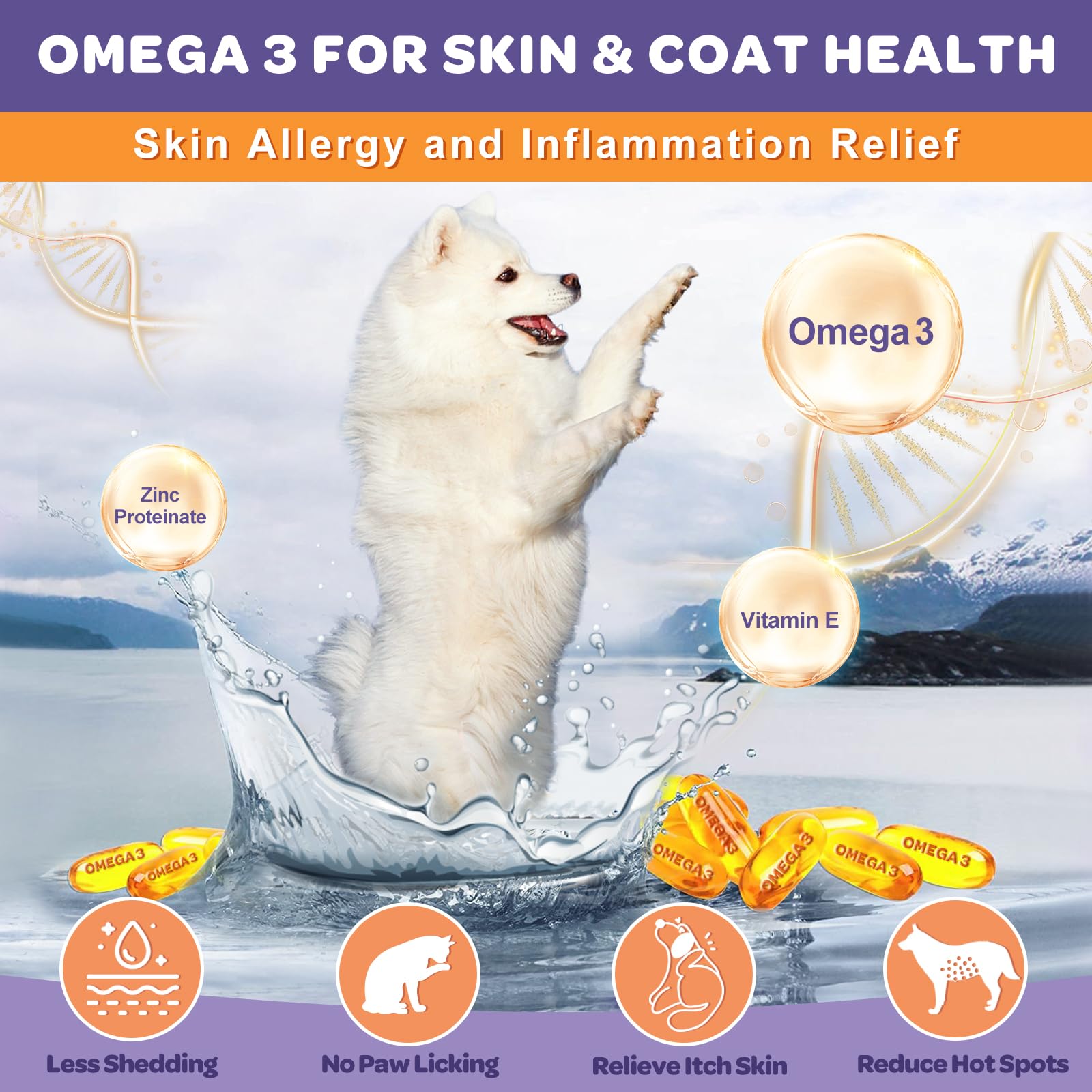 Nature Target Probiotics for dogs smiling pet after feeding