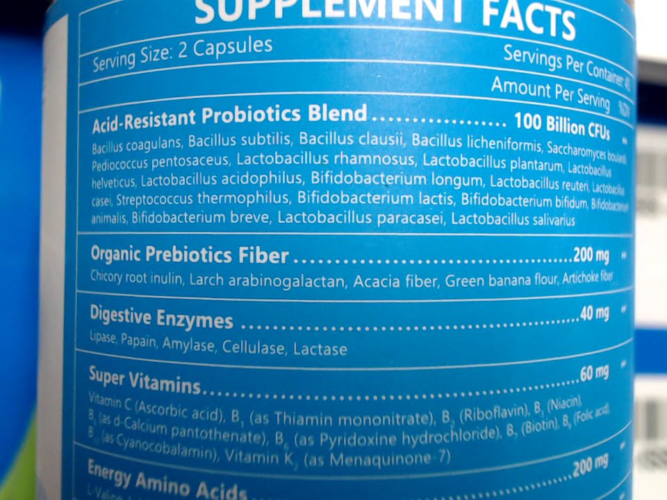 Nature Target Probiotics third-party tested seal on packaging.