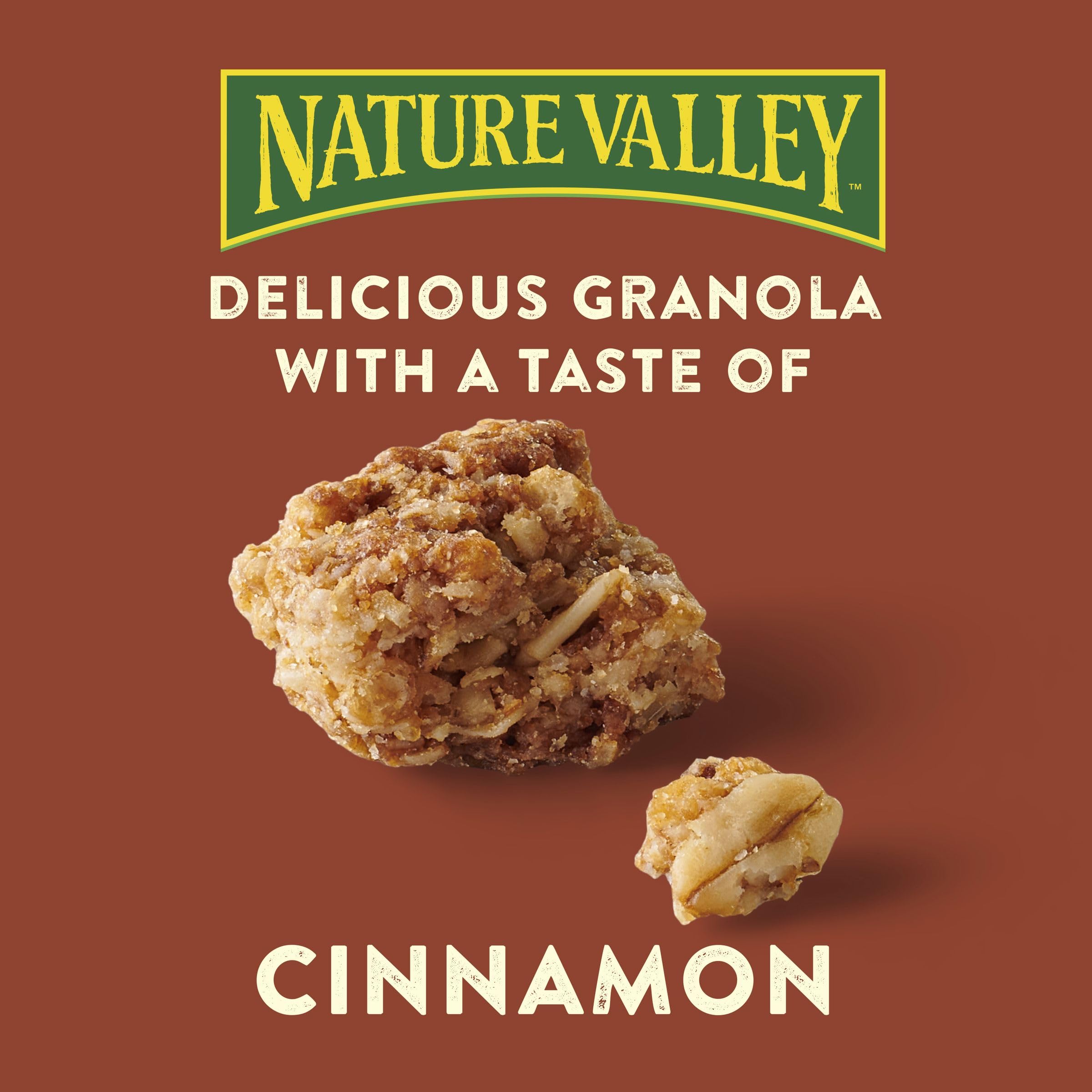 Nature Valley granola free from artificial flavors or colors for clean snacking.