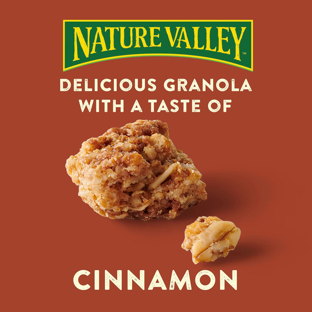 Nature Valley granola free from artificial flavors or colors for clean snacking.
