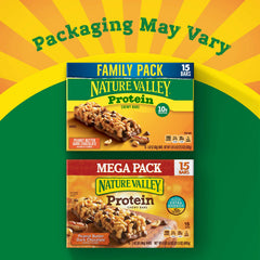 Nature Valley breakfast bar in lunchbox, easy protein snack during school or work.