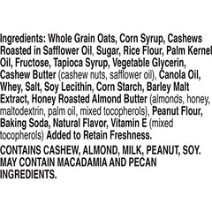 Nature Valley Chewy Granola Bar texture emphasizes satisfying crunch in every bite.