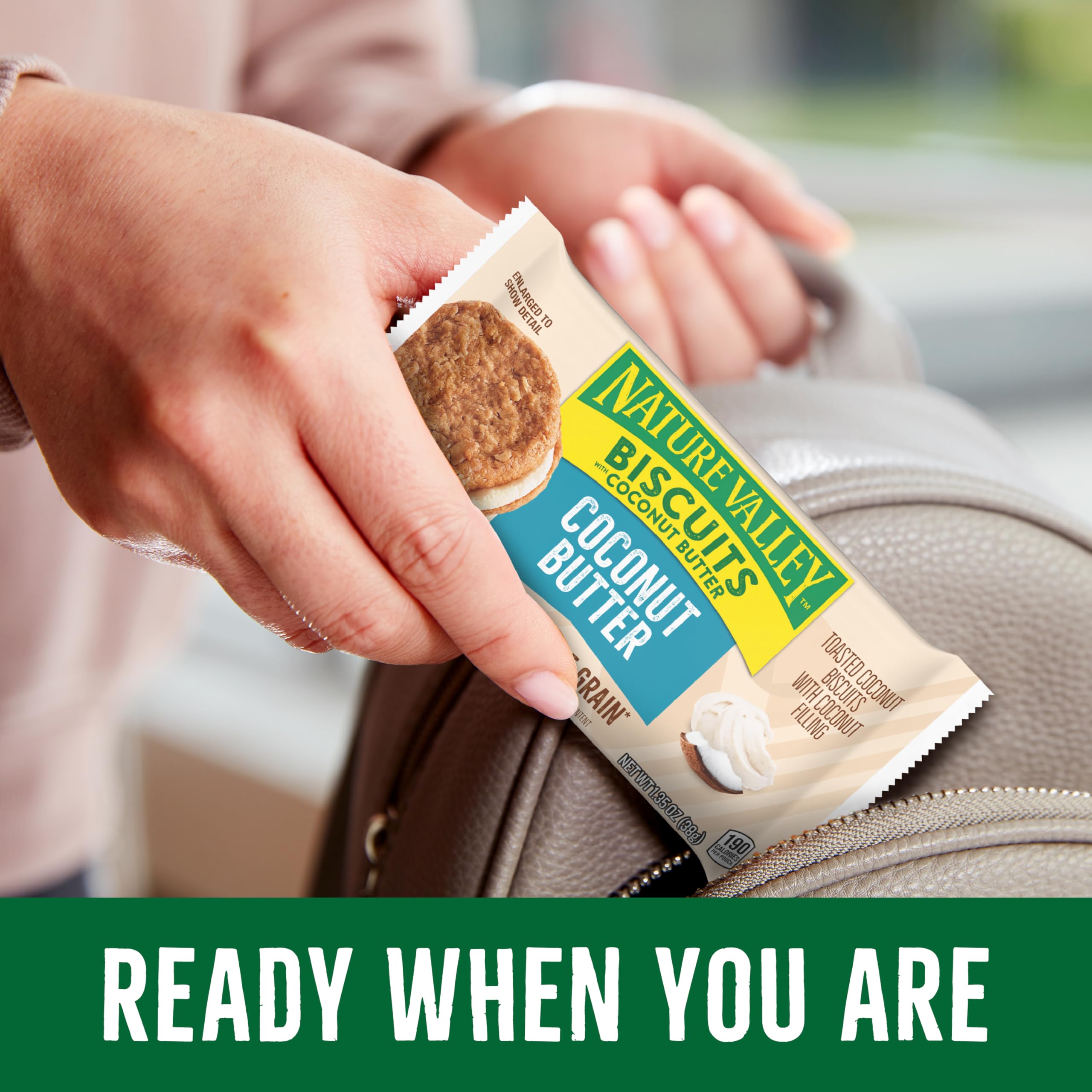 Nature Valley Coconut Butter Biscuit Sandwiches breakfast idea