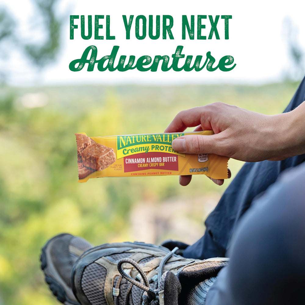 Lunchbox-ready Nature Valley bar as a protein-boosting snack after school