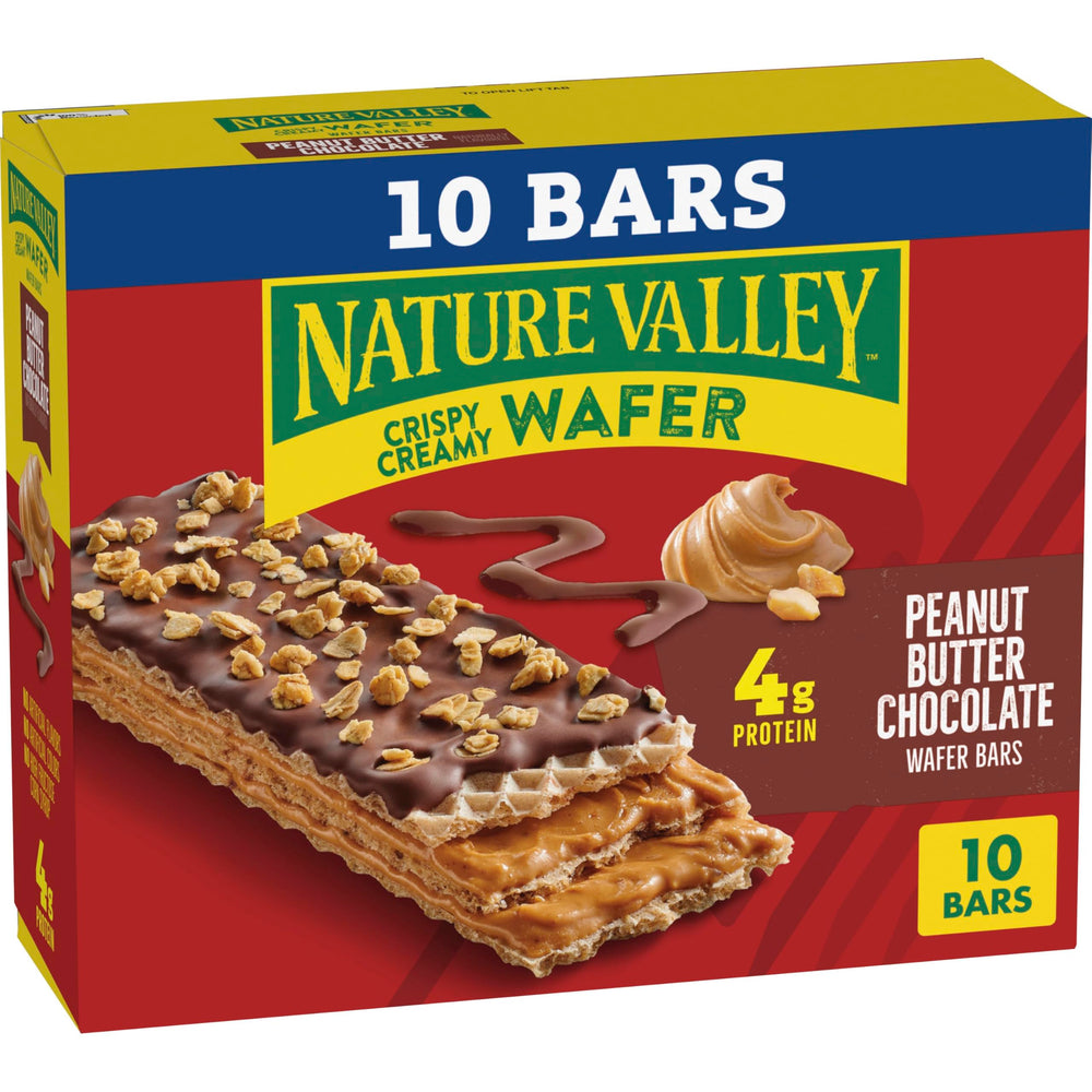 Nature Valley Crispy Creamy Wafer Box Front — ideal pantry staple for busy days.