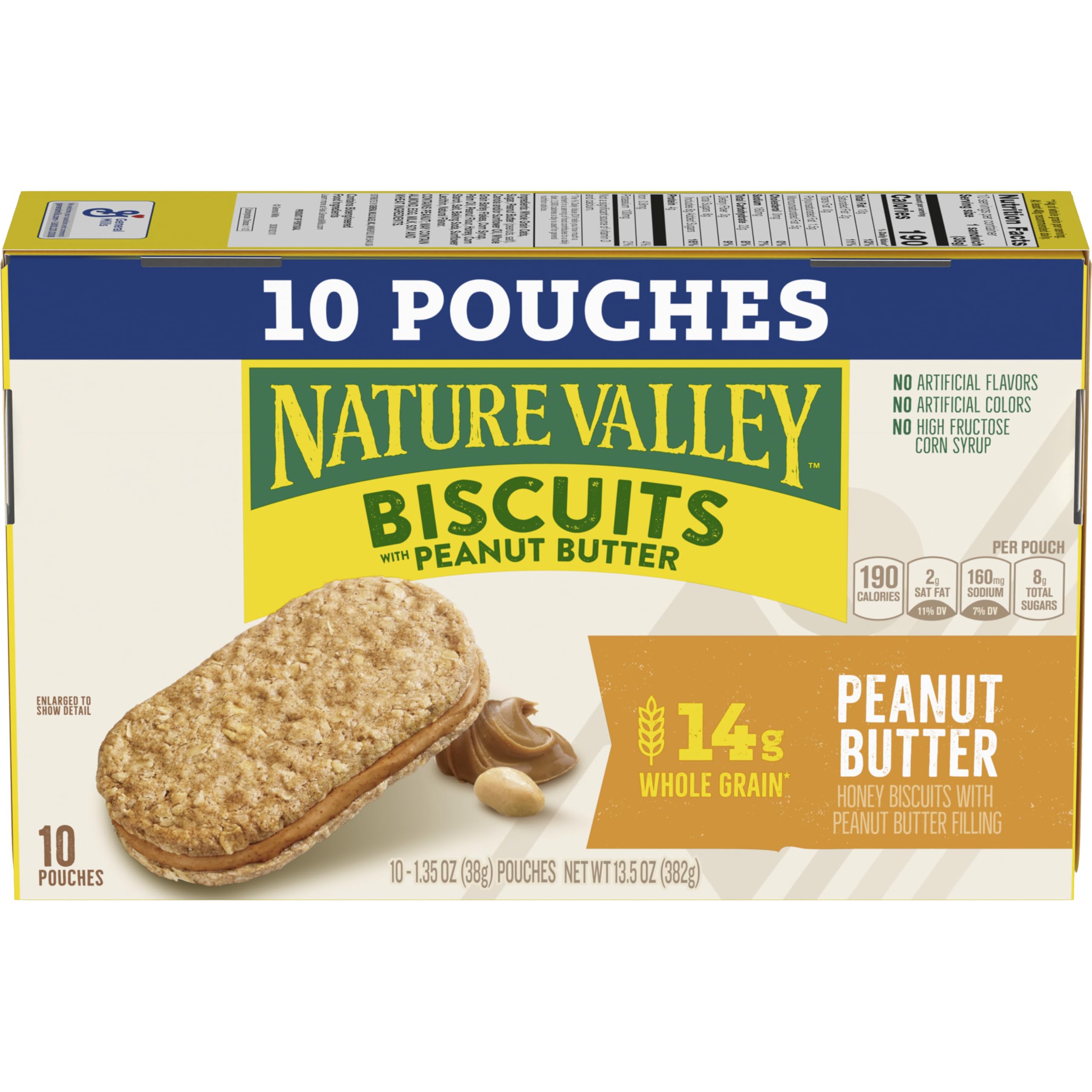 Nature Valley Crispy Honey Biscuit Closeup, showcasing texture and wholesome oats.