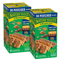 Nature Valley Crunchy Granola Bars variety pack ready for on-the-go snacking and lunch boxes