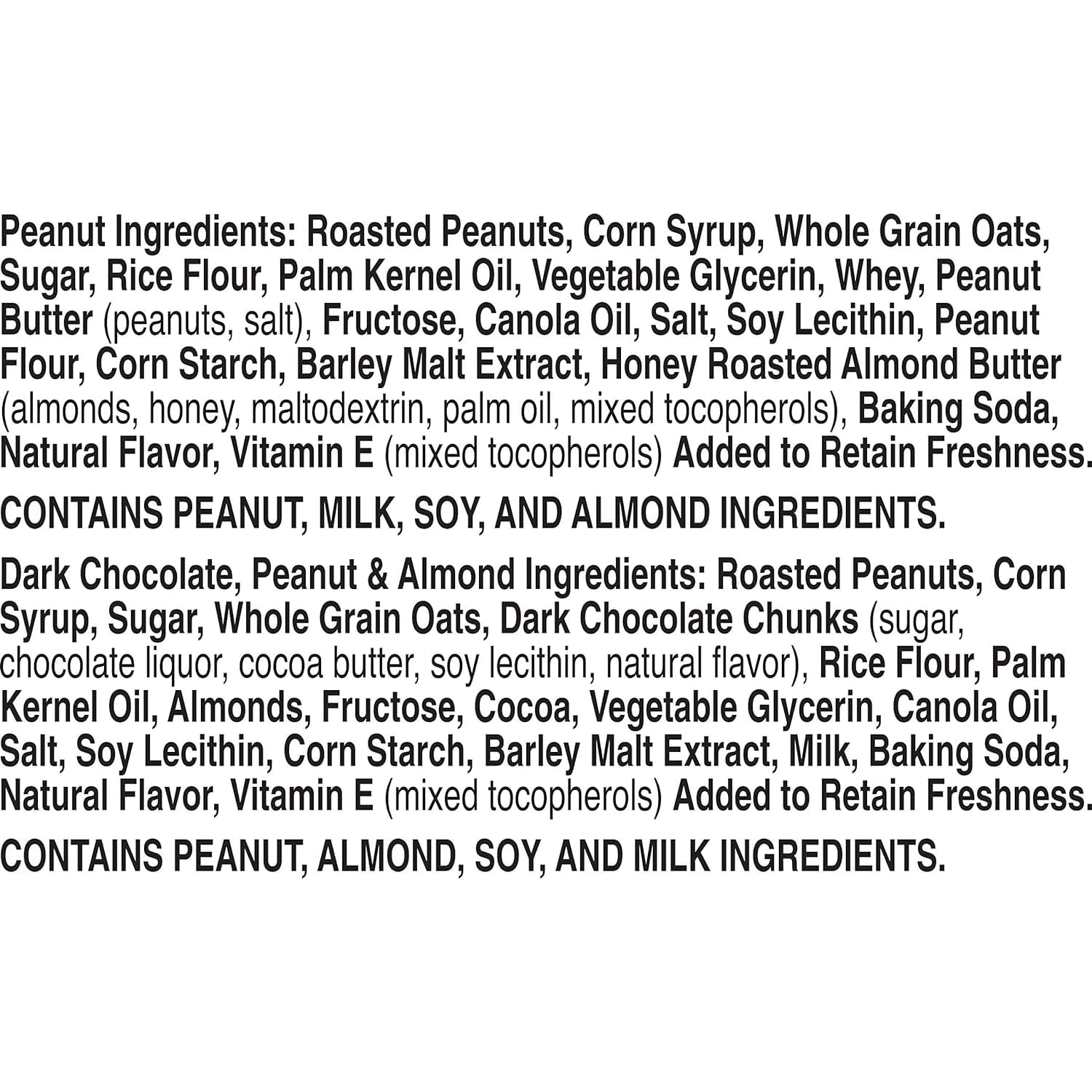 Nature Valley granola bars with creamy bottom coating for satisfying texture.