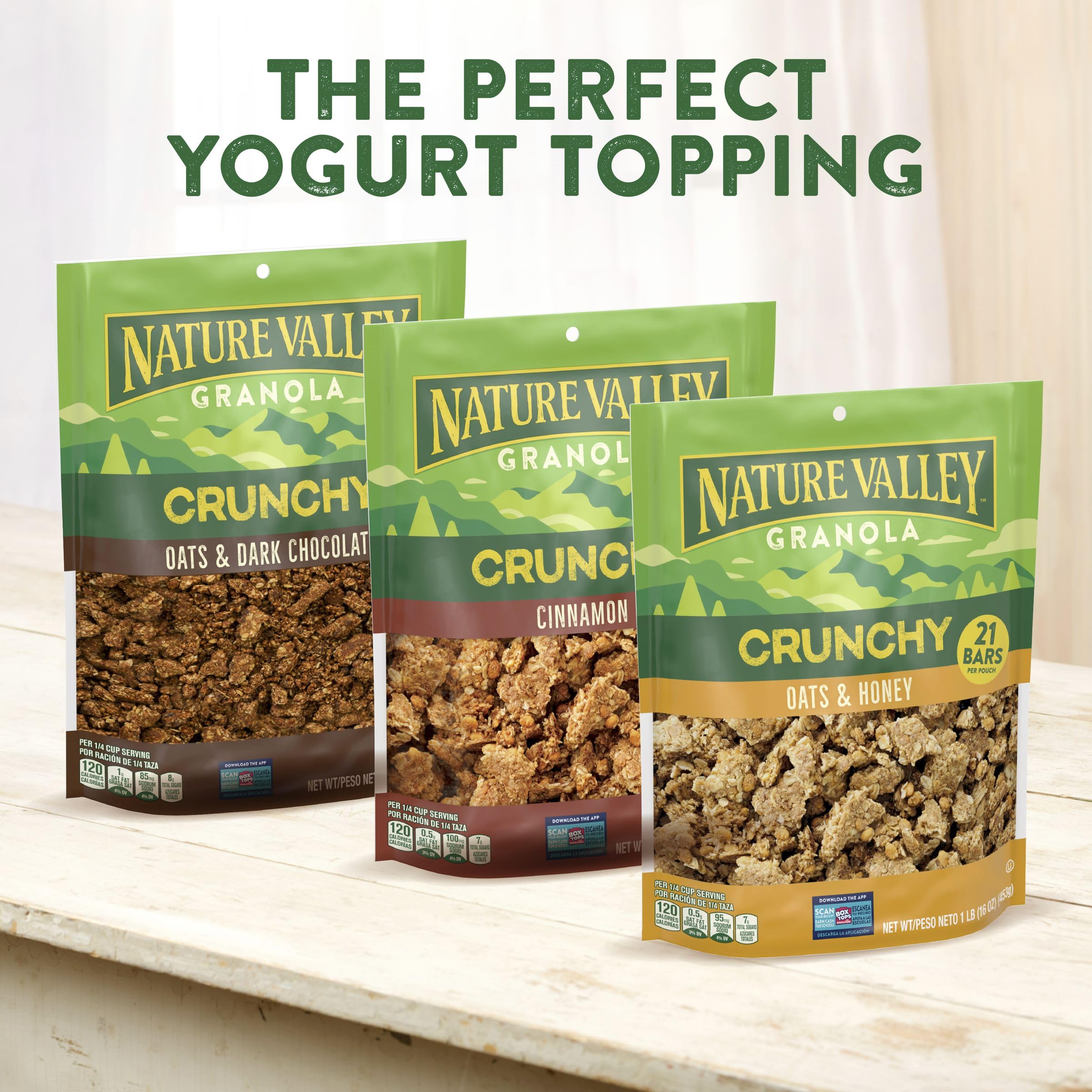 Nature Valley snack for kids during outdoor adventures.