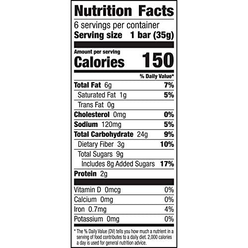 Nature Valley lunchbox snack oatmeal squares in a compact pack.