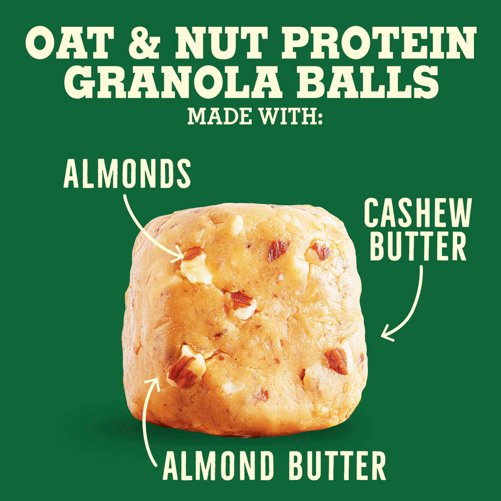 Nature Valley Oat and Nut Protein Granola Balls kid-friendly snack with whole grains