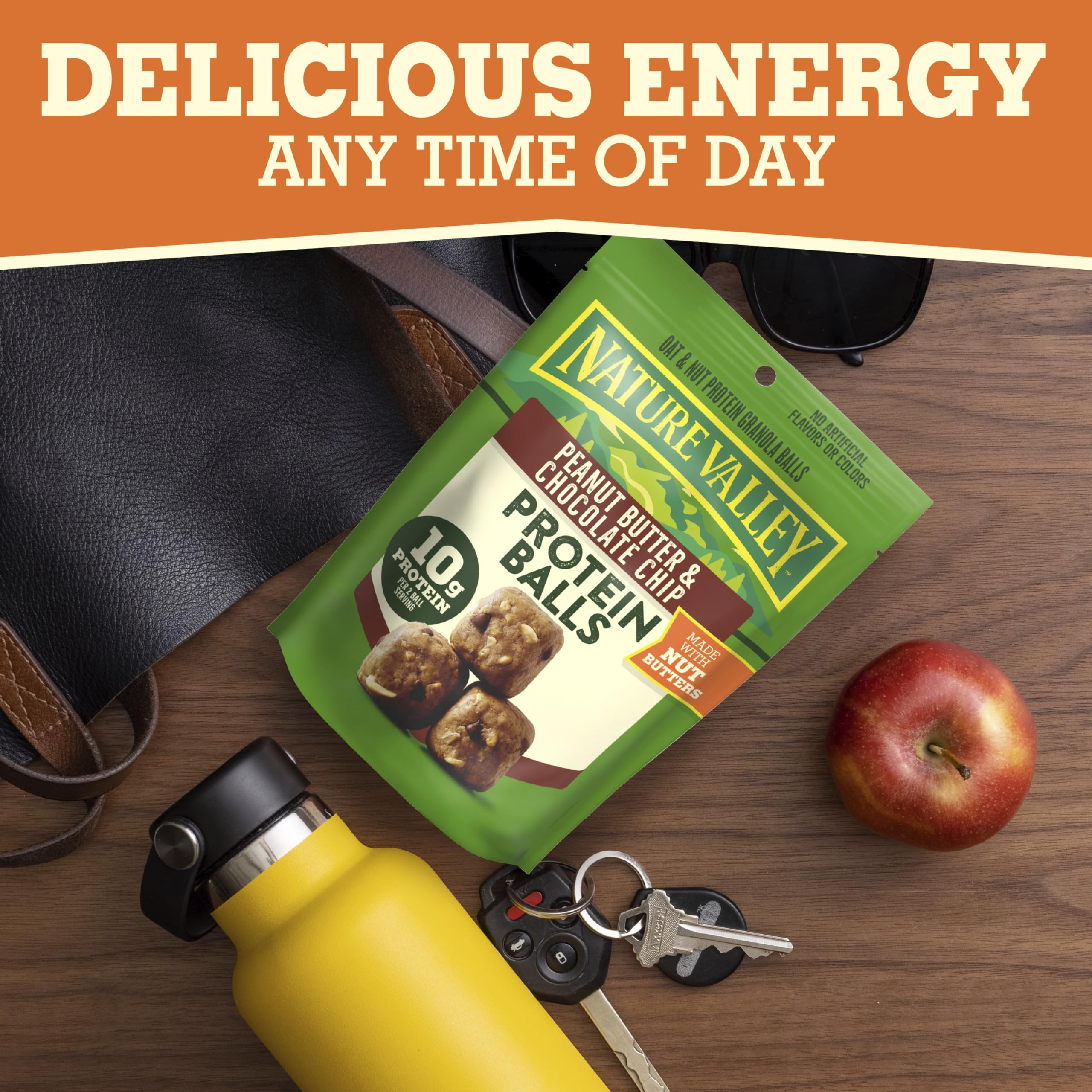 Trail or backpack use example emphasizes portable energy during outdoor adventures