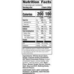 Nature Valley oats and dark chocolate close-up for a crunchy, on-the-go snack