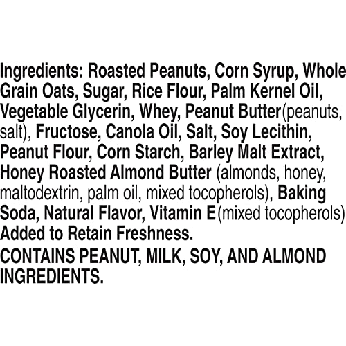 Nature Valley Peanut Sweet and Salty Nut bar in hand, perfect for quick breakfast or hike.