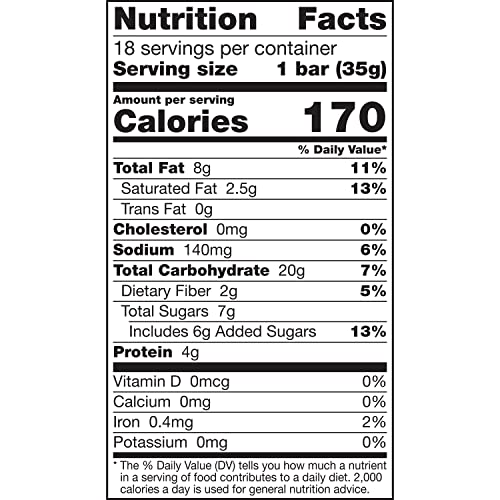 Nature Valley Peanut Sweet and Salty Nut bar pack image for convenient pantry or backpack snack.
