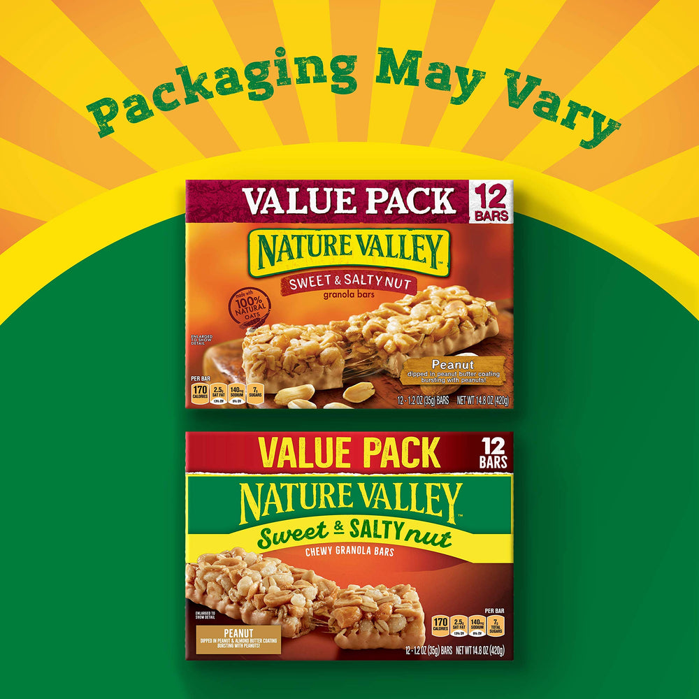 Nature Valley portable packaging perfect for lunchboxes and commutes.